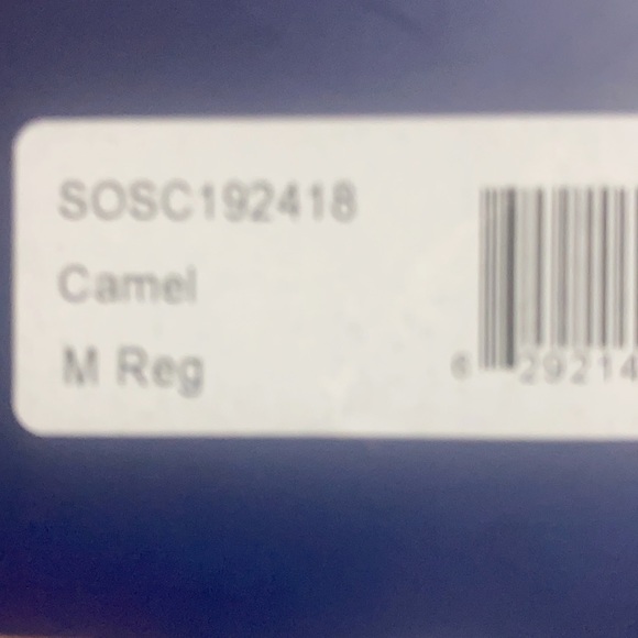 Men’s 3/4 length Pea coat in fashionable shade of Camel - Picture 7 of 7